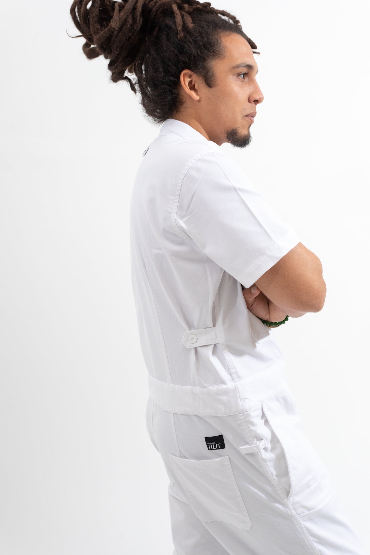 Blue Skies Men's Short Sleeve Jumpsuit - TILIT NYC