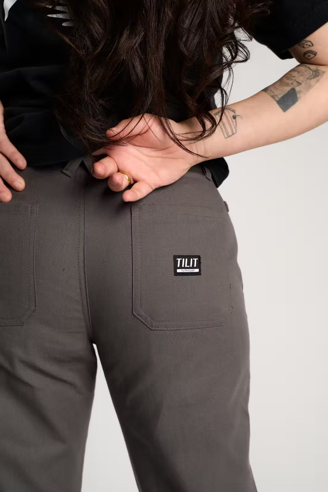 Sunday Cotton Canvas Pant - TILIT NYC