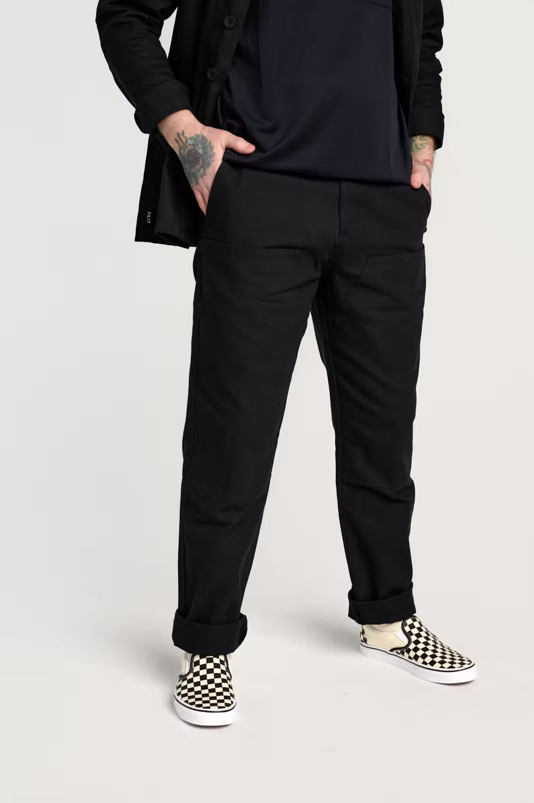 Sunday Cotton Canvas Pant - TILIT NYC