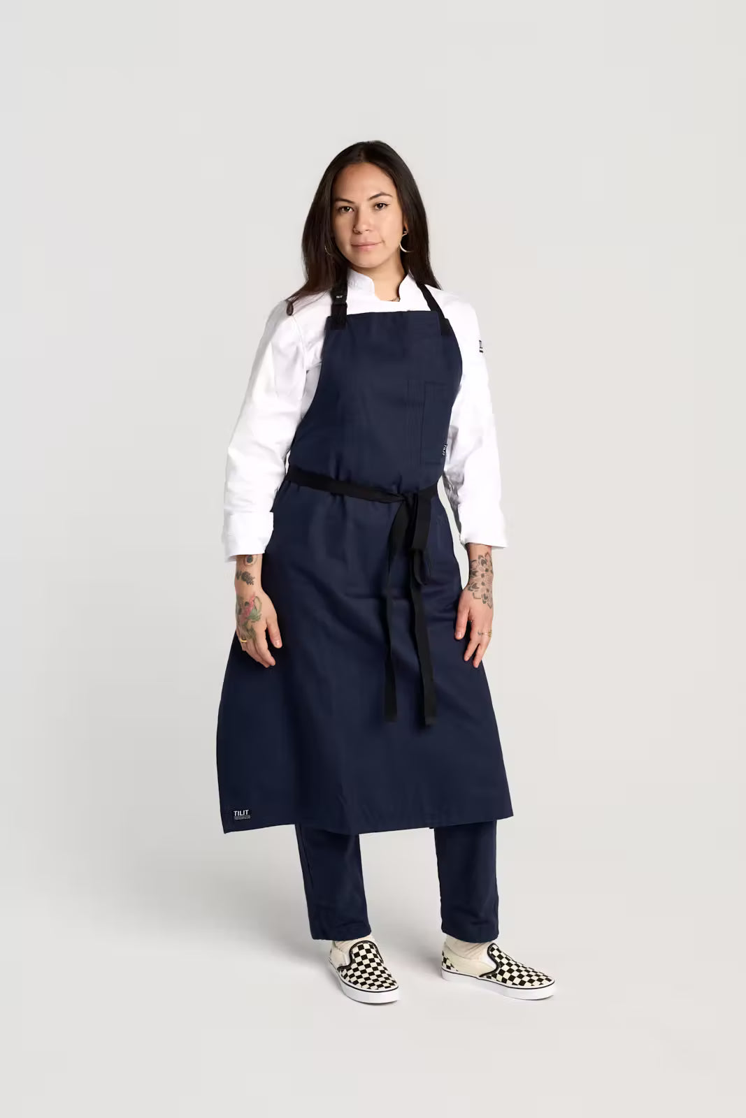 XL Canvas Bib Apron with Adjustable Strap - TILIT NYC