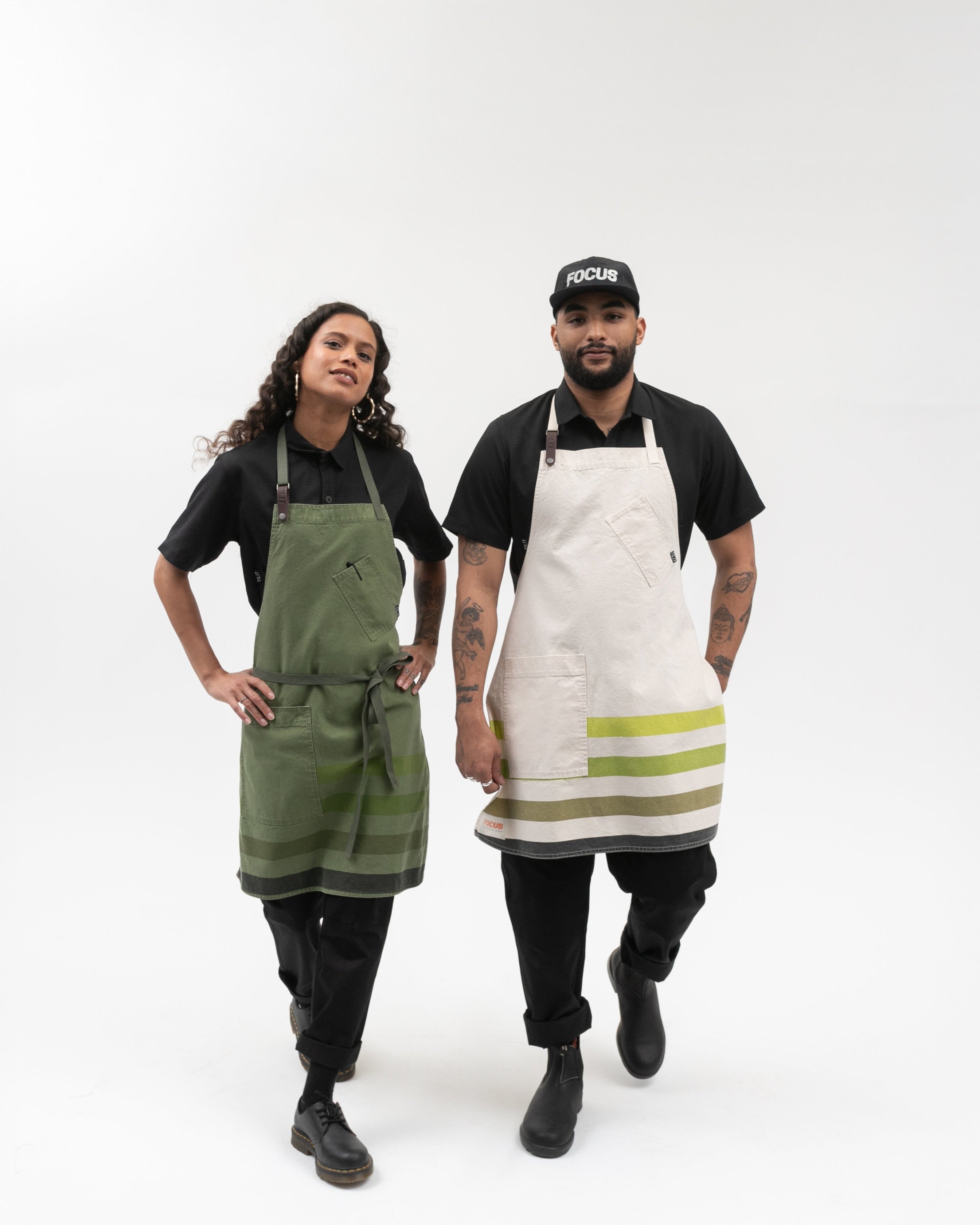 トップス leinwande Tucked Apron Top Eline apron top – Line & Dot
