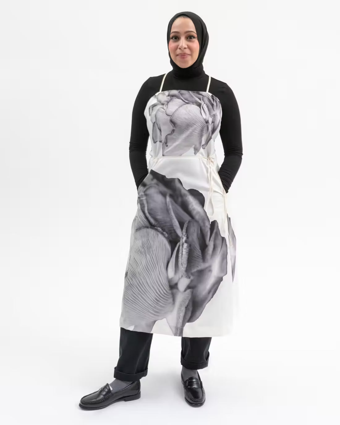 Fall Formal Cross Back Apron Dress