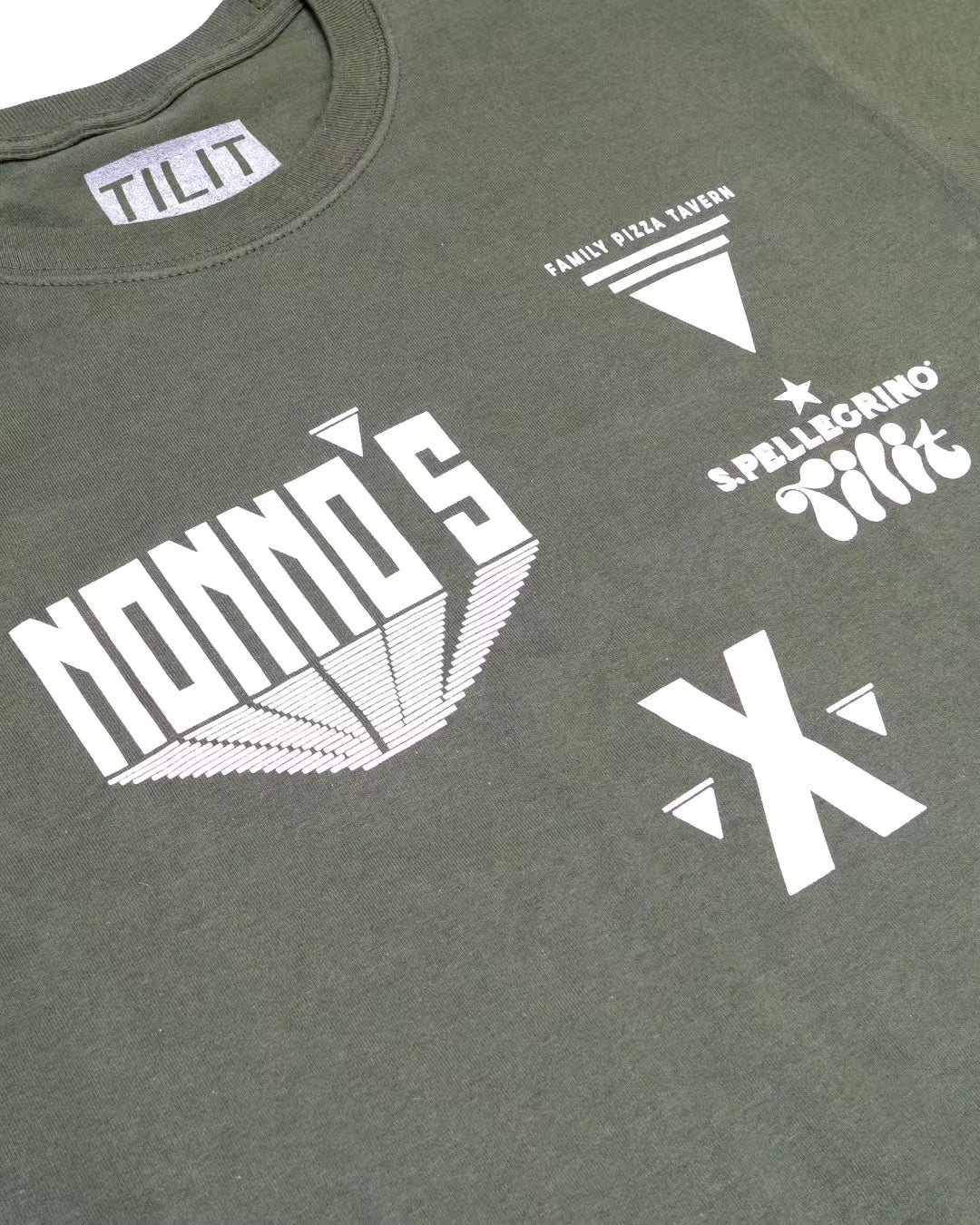 TILIT x S.Pellegrino x Nonno's Pizza Short Sleeve Tee - TILIT NYC