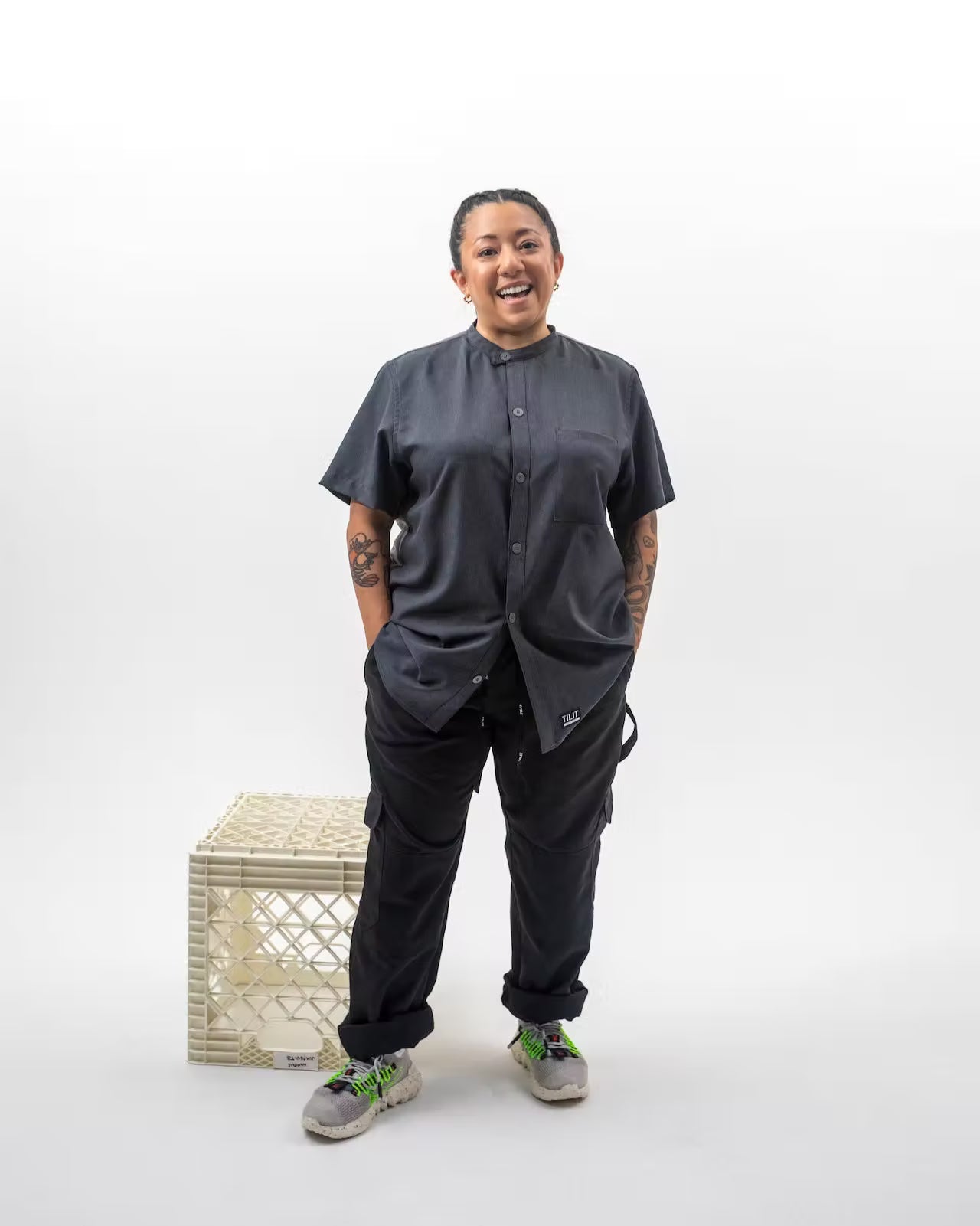 “Run the Pass” Short Sleeve Chef Shirt