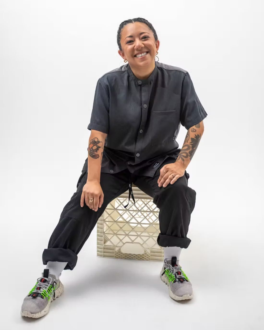 “Run the Pass” Short Sleeve Chef Shirt