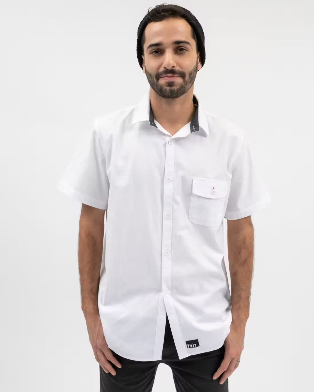 French Kitchen Workshirt with Flap Pocket