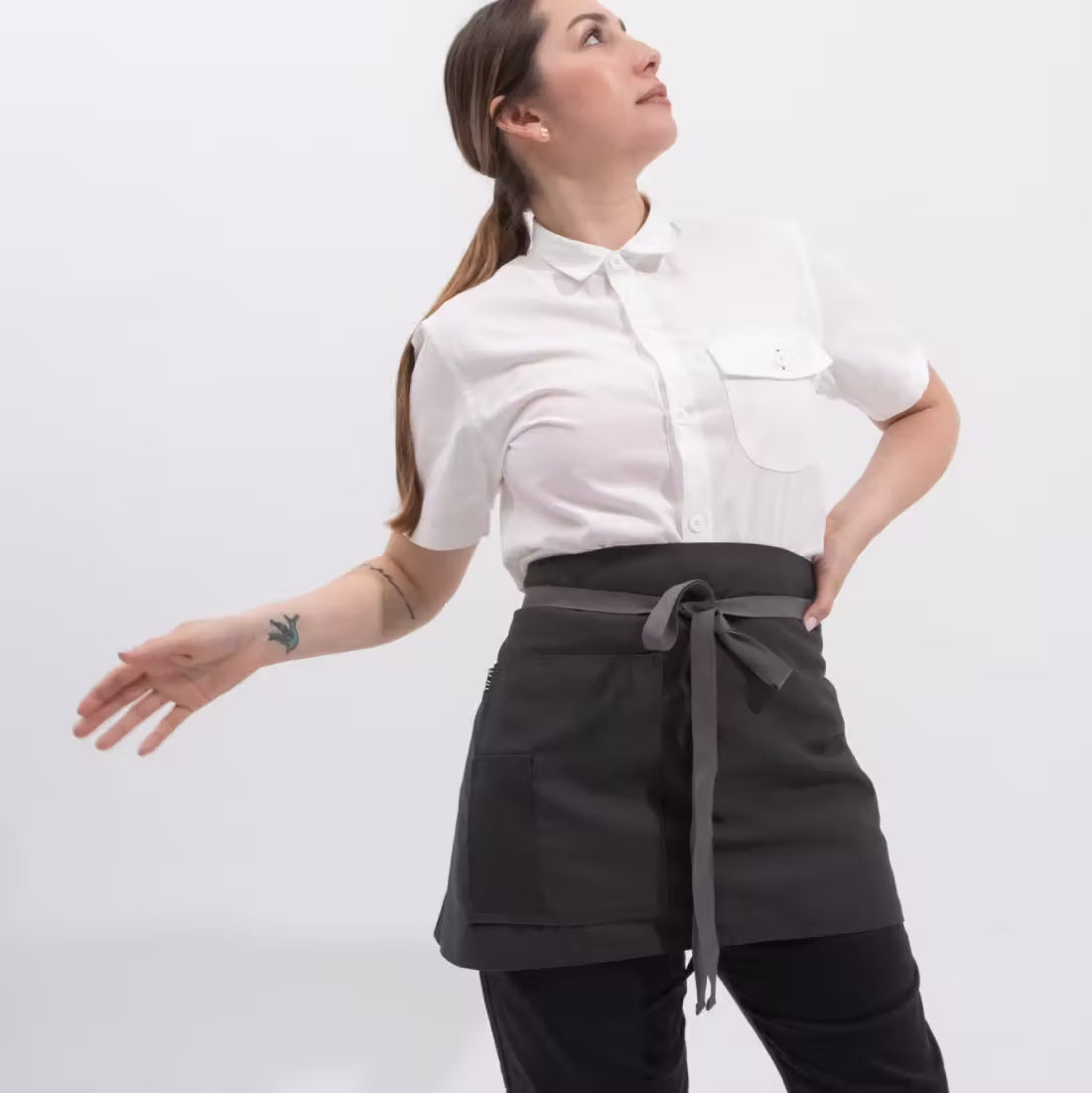 French Kitchen Workshirt with Flap Pocket - TILIT NYC