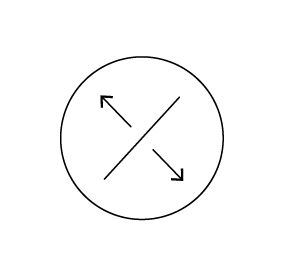 Icon indicating flexible stretch fabric used in Tilit’s apparel