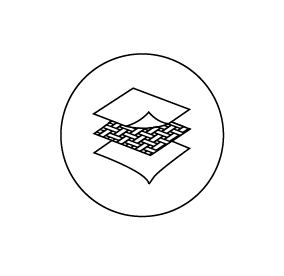 Icon representing high-performance materials used by Tilit