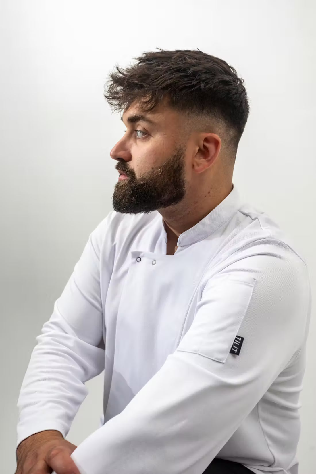 Men's Supply Long Sleeve Chef Coat - TILIT NYC