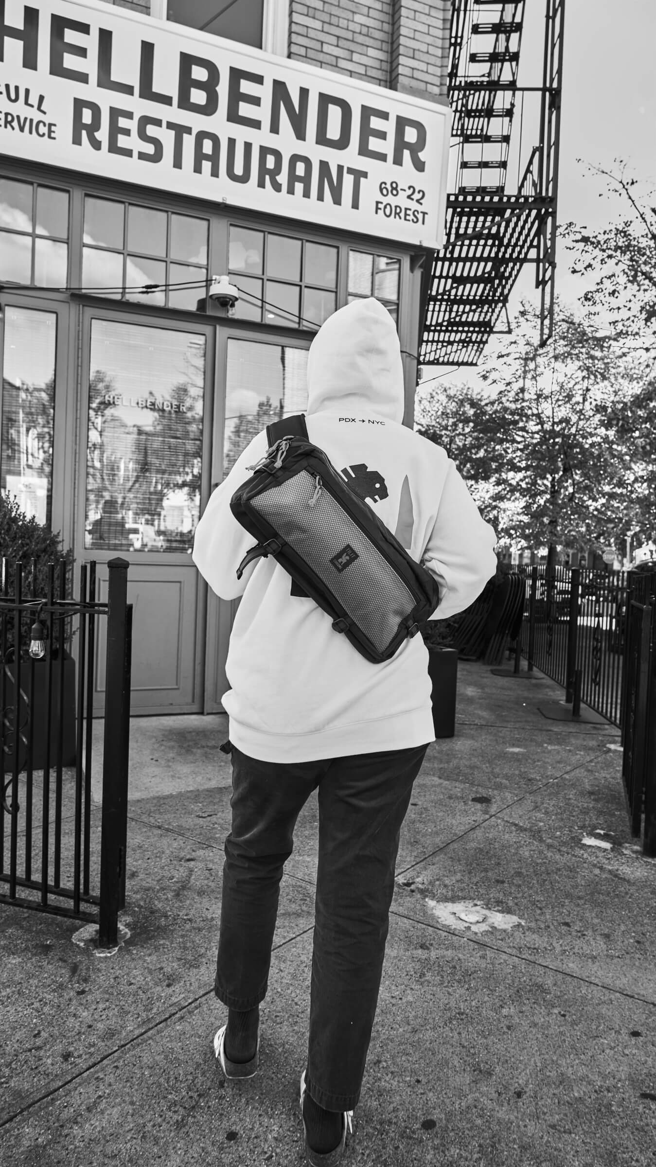TILIT x Chrome x STEELPORT Chef's Knife & Sling Bag Bundle - TILIT NYC