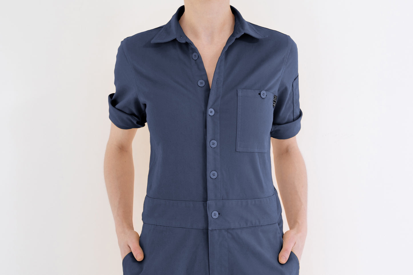 navy chef jumpsuit for women