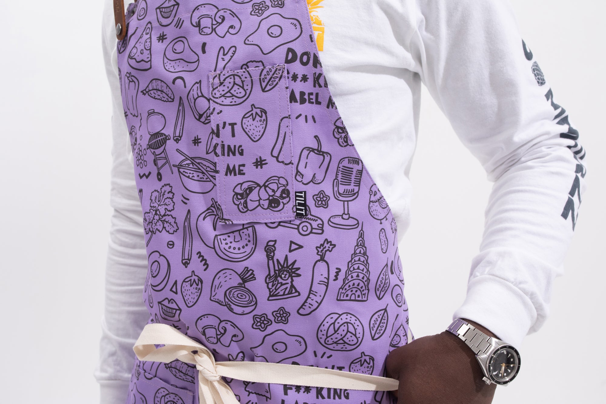 Kwame X TILIT Chef Aprons | Modern Hospitality Workwear Kwame X TILIT Chef Aprons | Modern Hospitality Workwear
