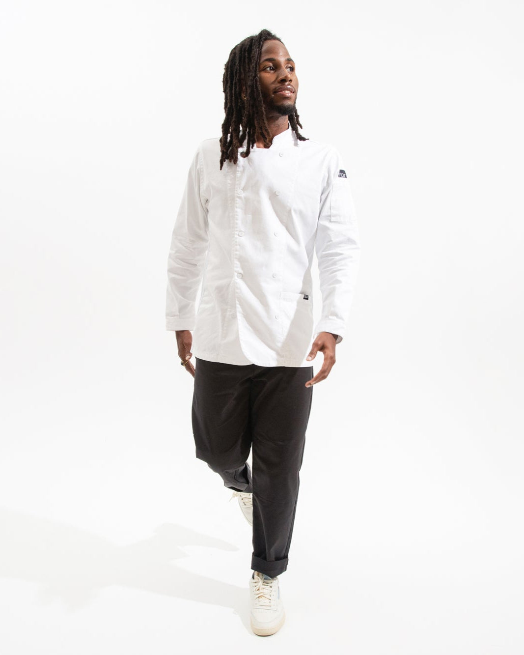 Personalized Chef Coat Short Sleeve Chef Shirt With Chef Hat Custom Restaurant Work Uniform Food Service Chef Jacket A-Black