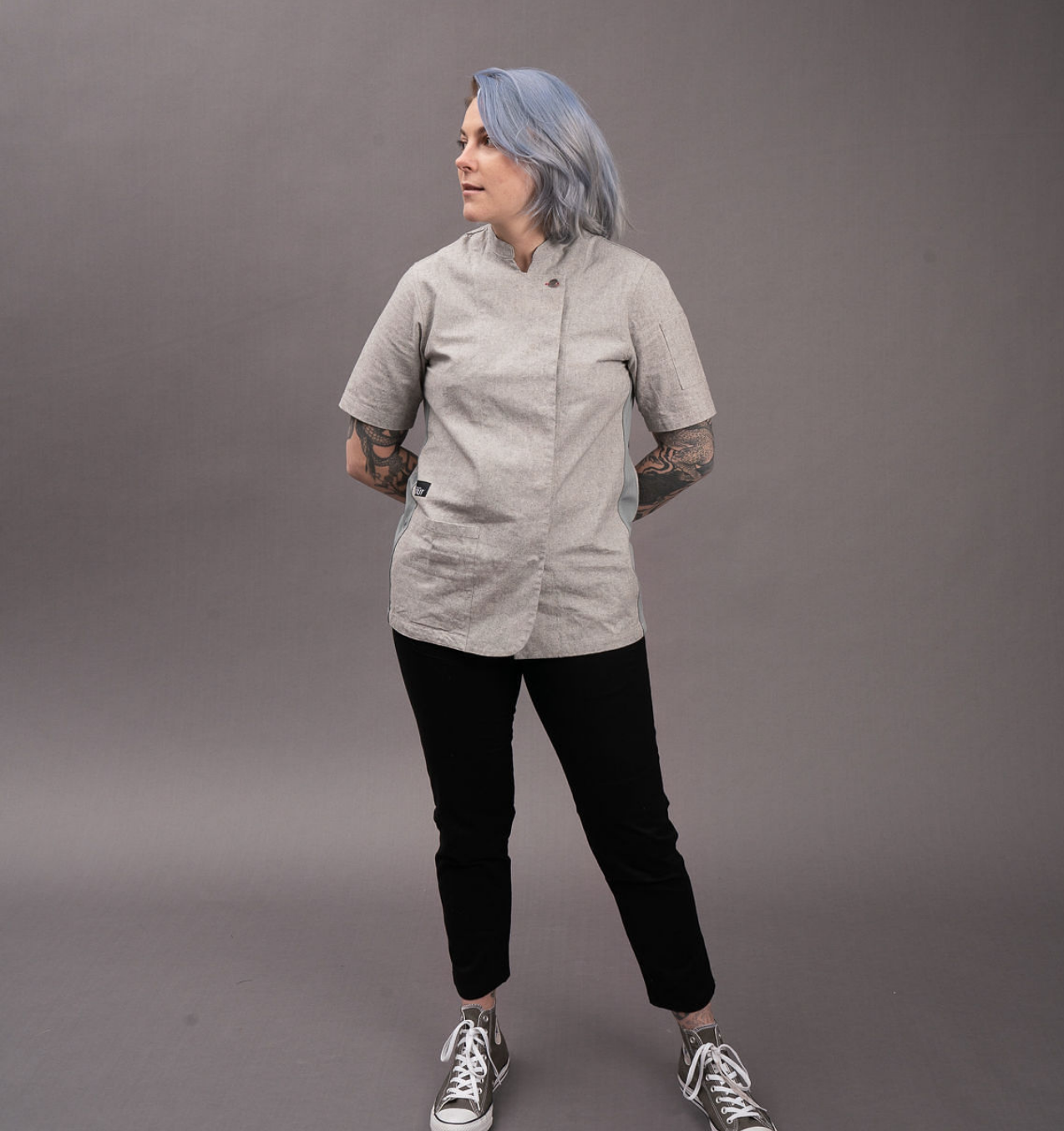 TILIT Women's Recycled Chef Coat | Women's Chef Jacket TILIT Women's Recycled Chef Coat | Women's Chef Jacket