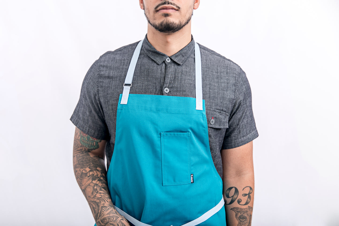 wrinkle free chef apron