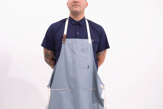 blue satterfield chef apron