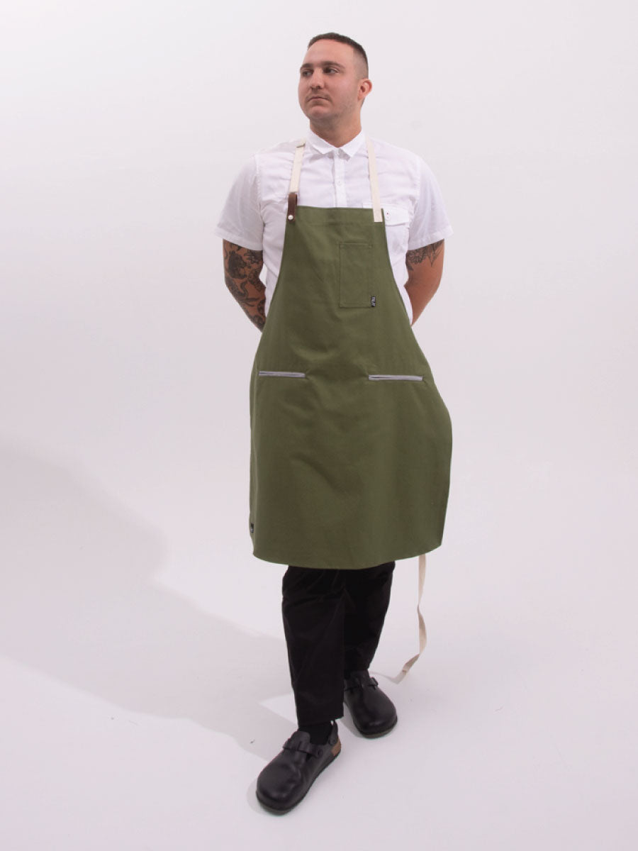 green satterfield chef apron