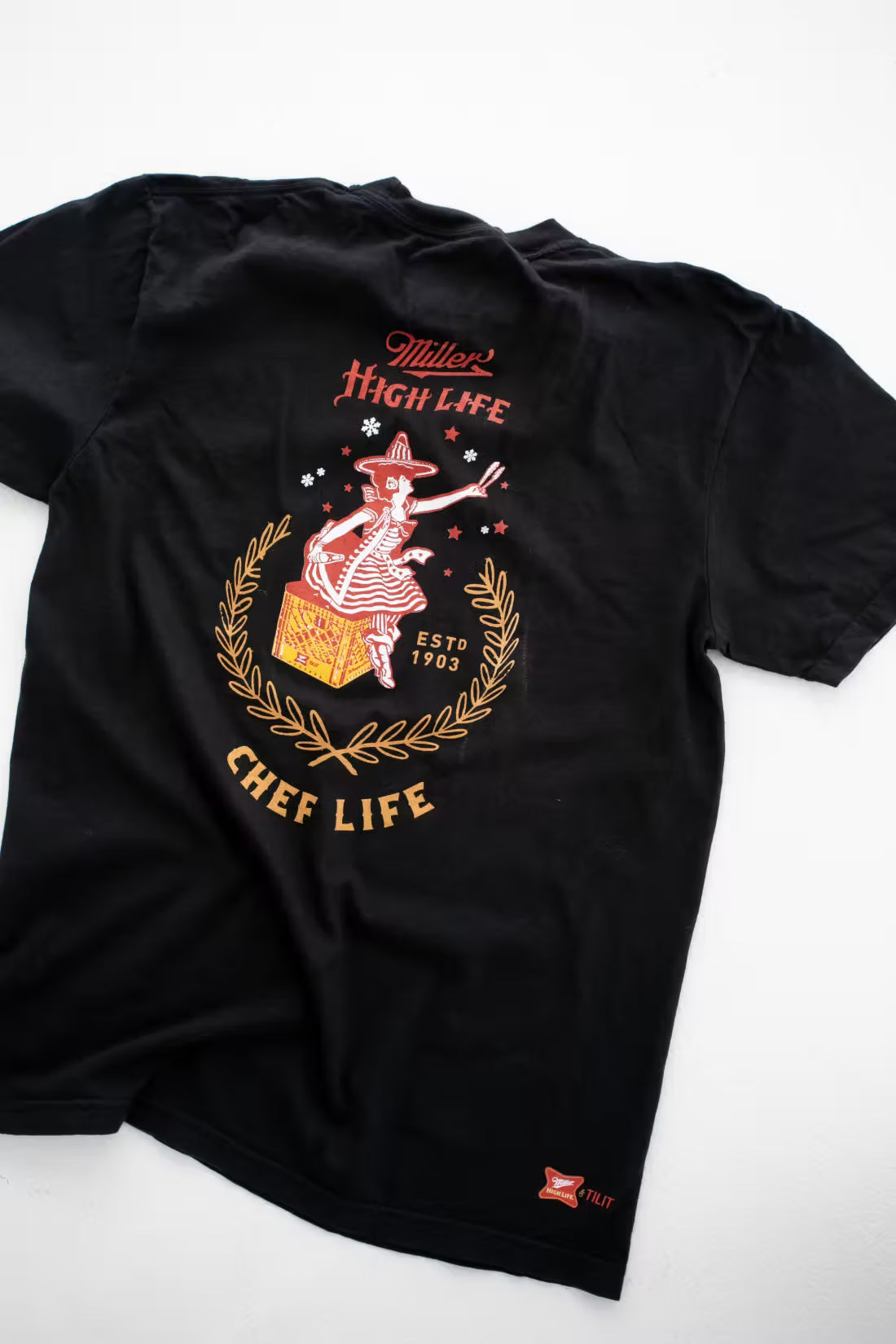 TILIT x Miller High Life "Chef Life Holiday T-Shirt"