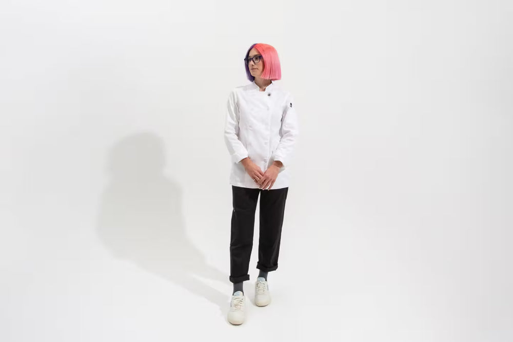
                  
                    Long Sleeved Women's Chef Coat
                  
                