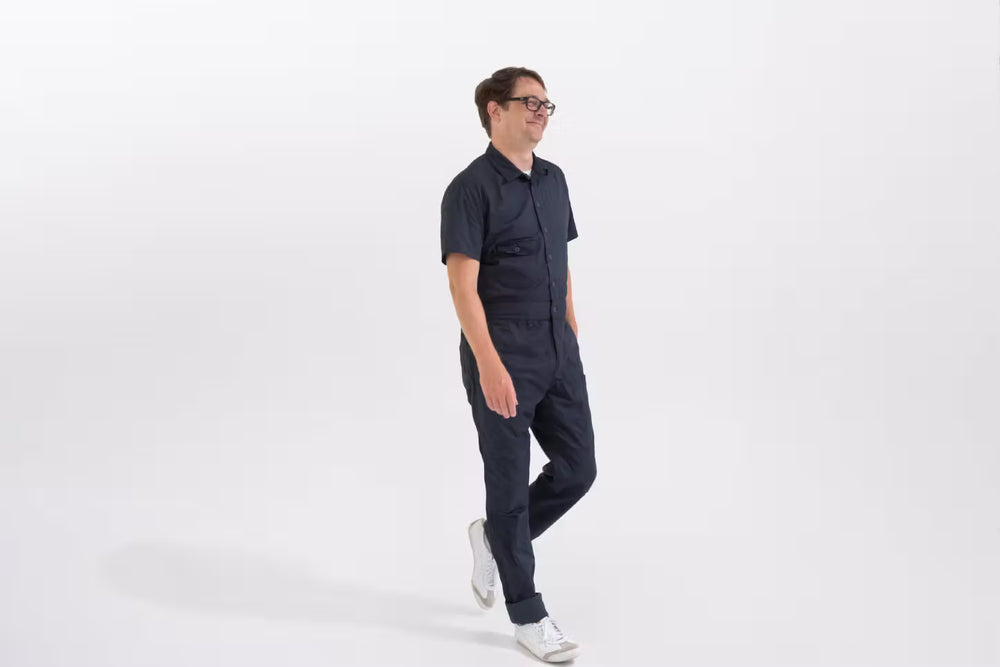 
                  
                    Men's Short Sleeve Jumpsuit - Summer
                  
                