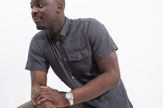 Gray French Kitchen Workshirt