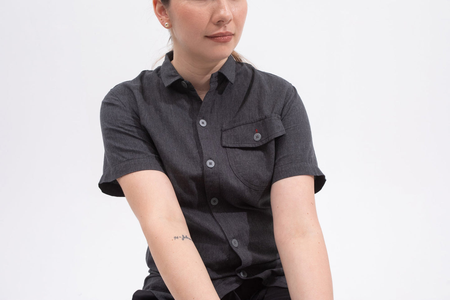Gray French Kitchen Workshirt