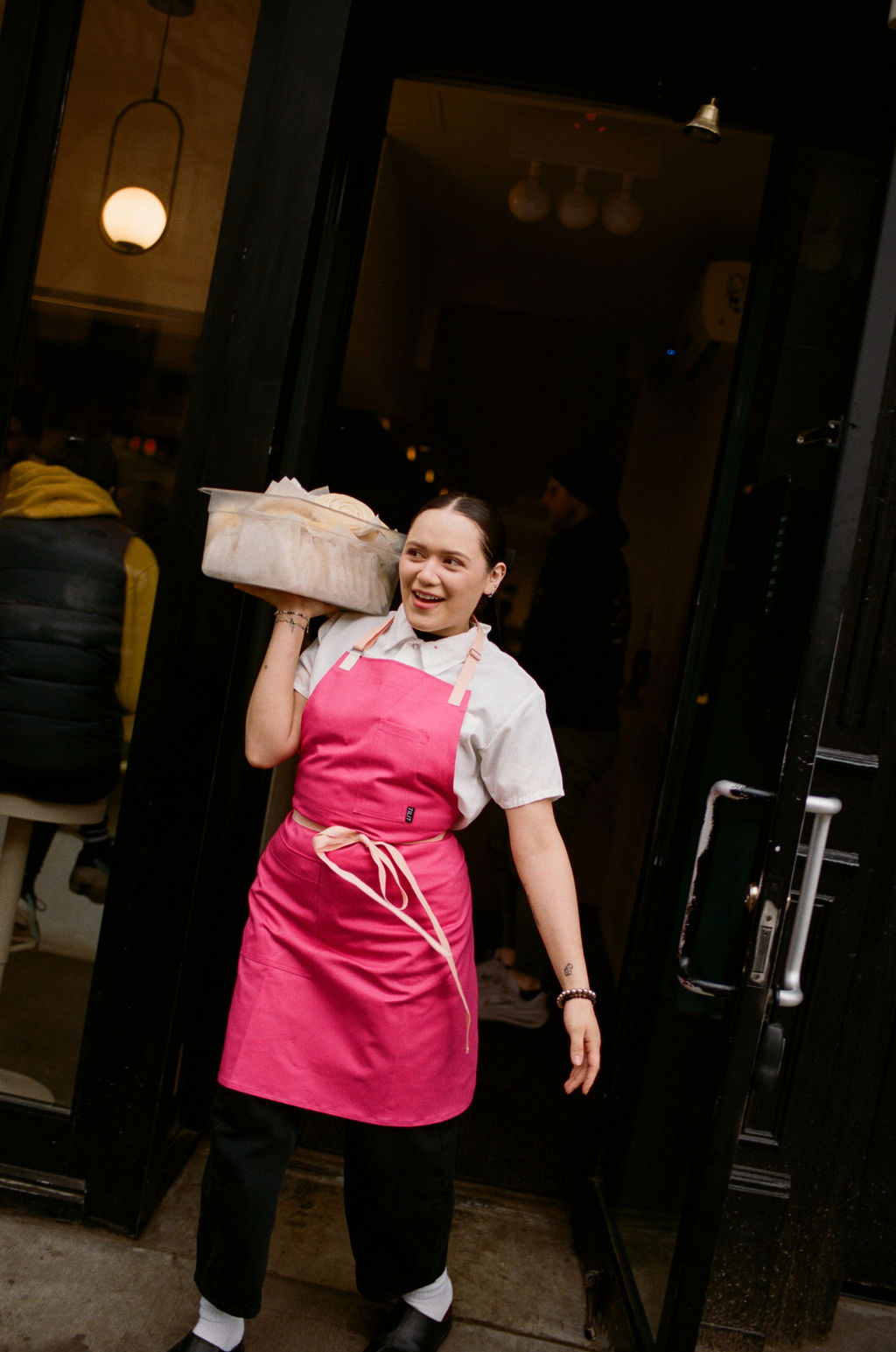 ColorSplash March 2026 - Jenny’s Shocking Pink Chef Apron