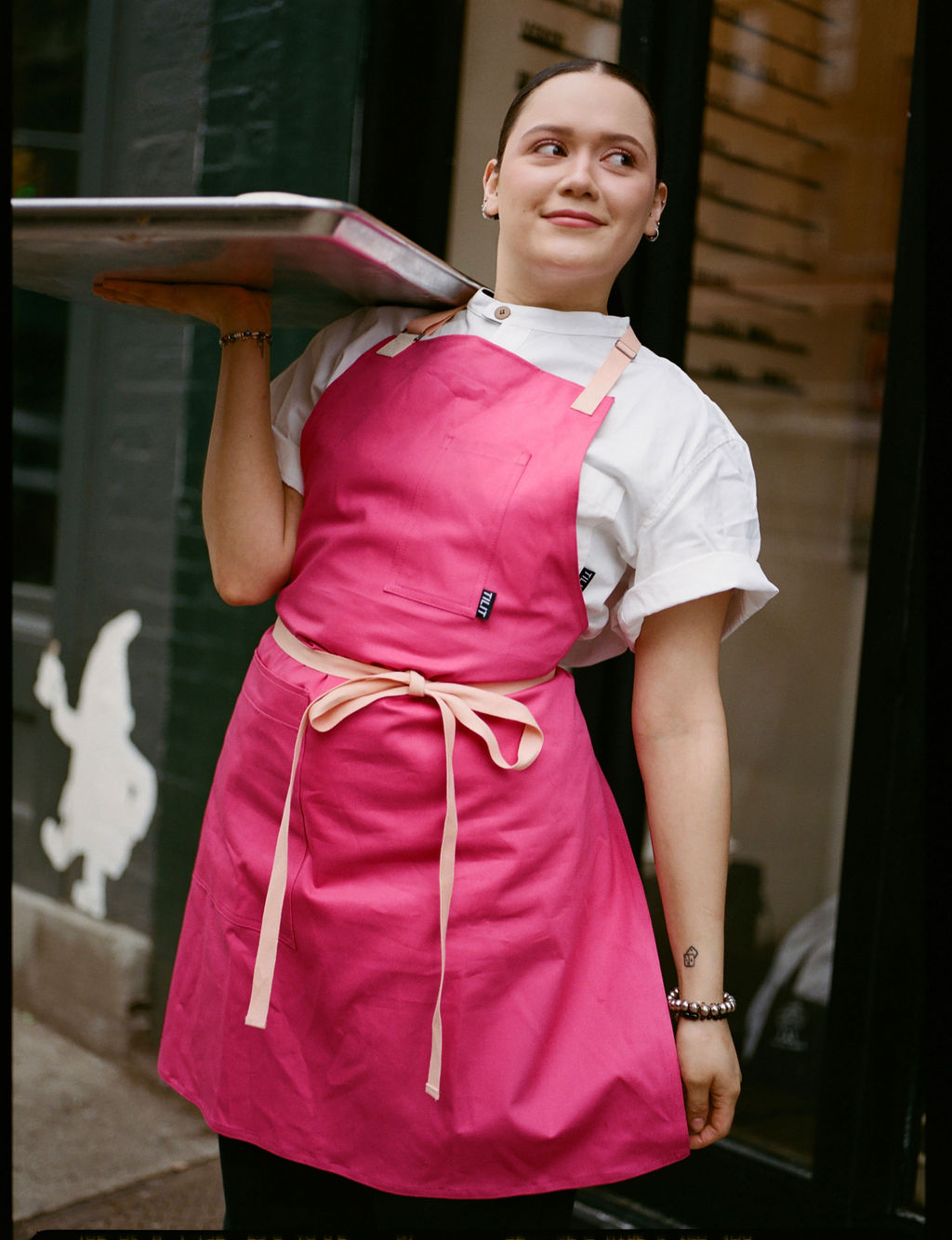 ColorSplash March 2026 - Jenny’s Shocking Pink Chef Apron