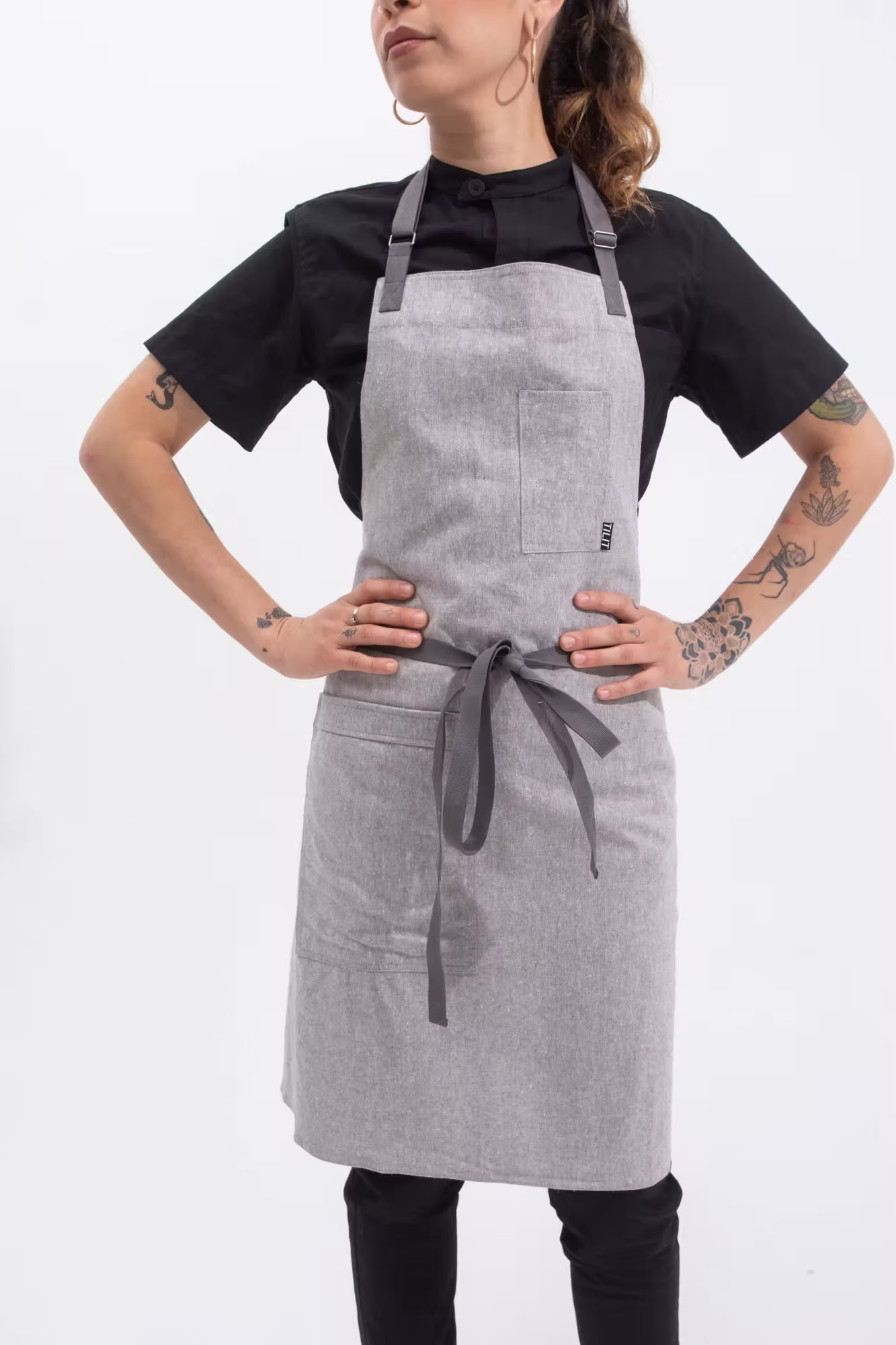 Recycled Work Chef Bib Apron
