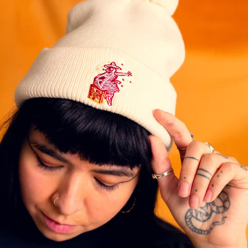 TILIT x Miller High Life "Girl on the Crate Pom Hat"