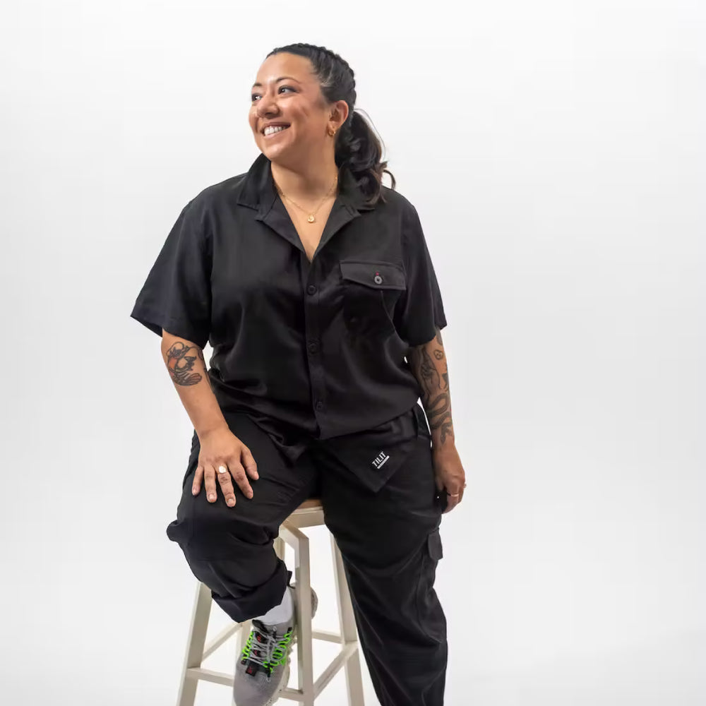 
                  
                    "Run The Pass" French Kitchen Workshirt
                  
                