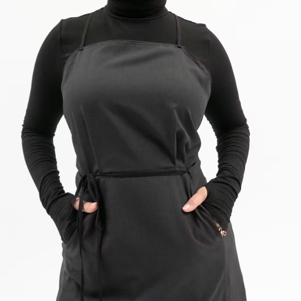
                  
                    Fall Formal Cross Back Apron Dress
                  
                