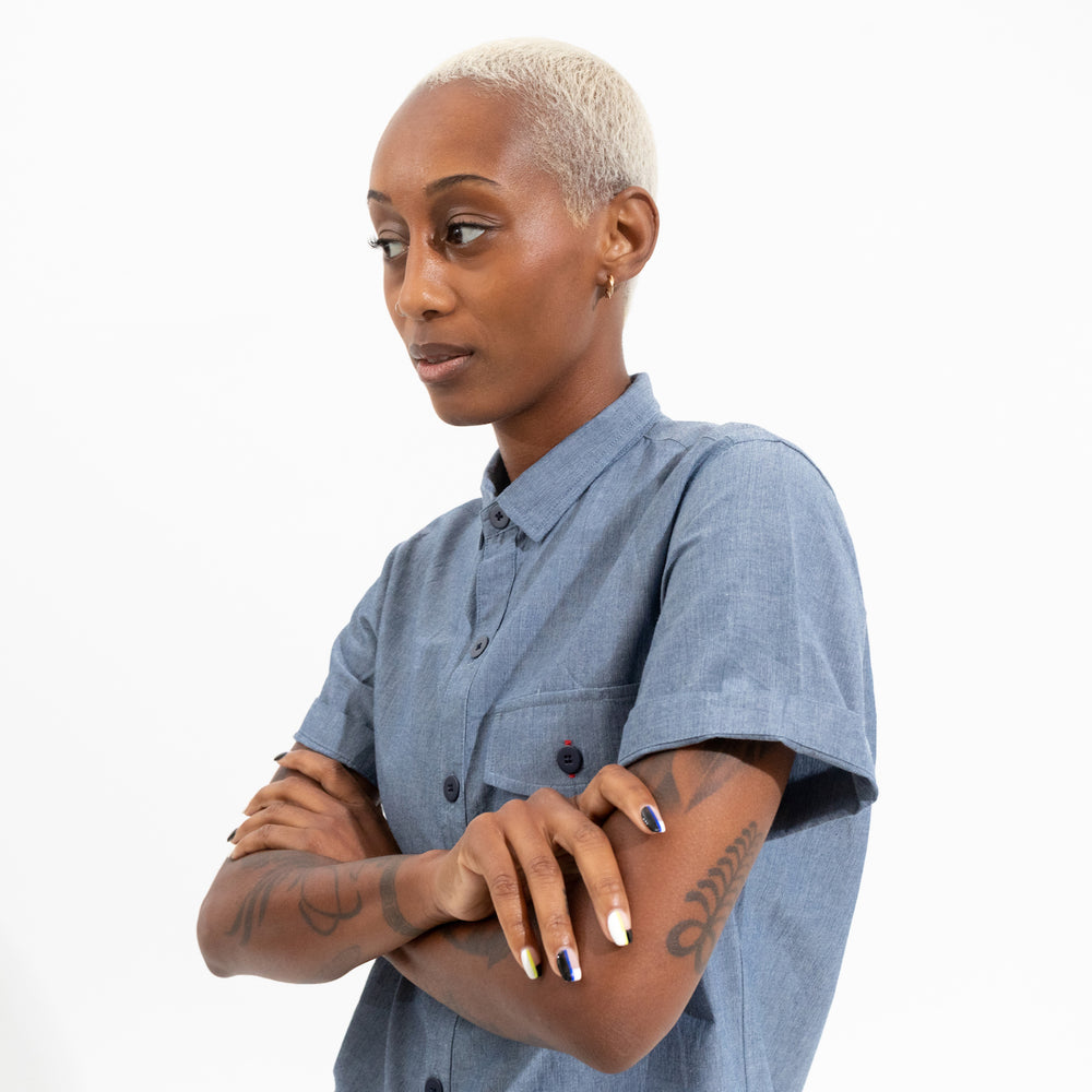 chambray work shirt