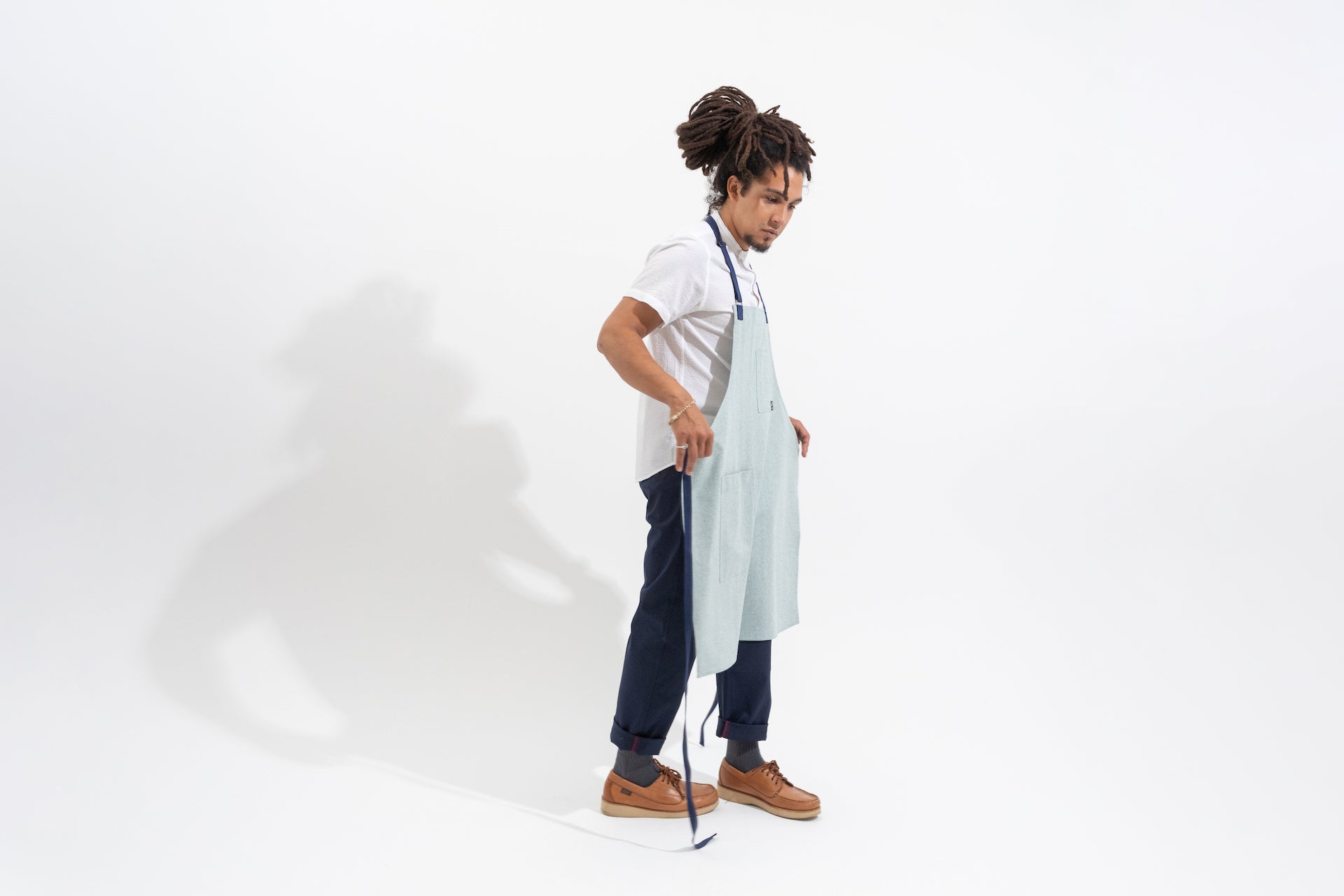 Seafoam Recycled Work Chef Apron | Sustainable Apron | TILIT