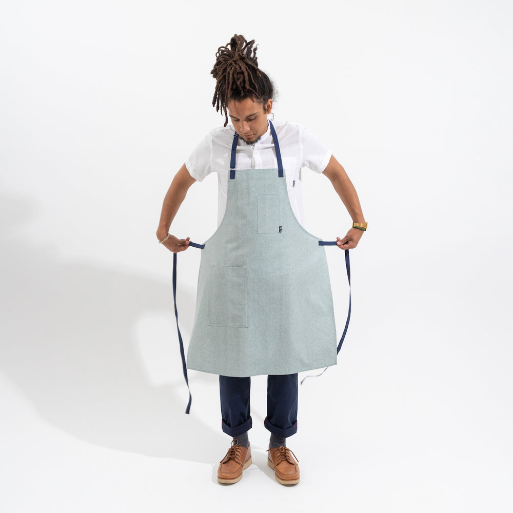 
                  
                    Seafoam Recycled Work Chef Apron
                  
                