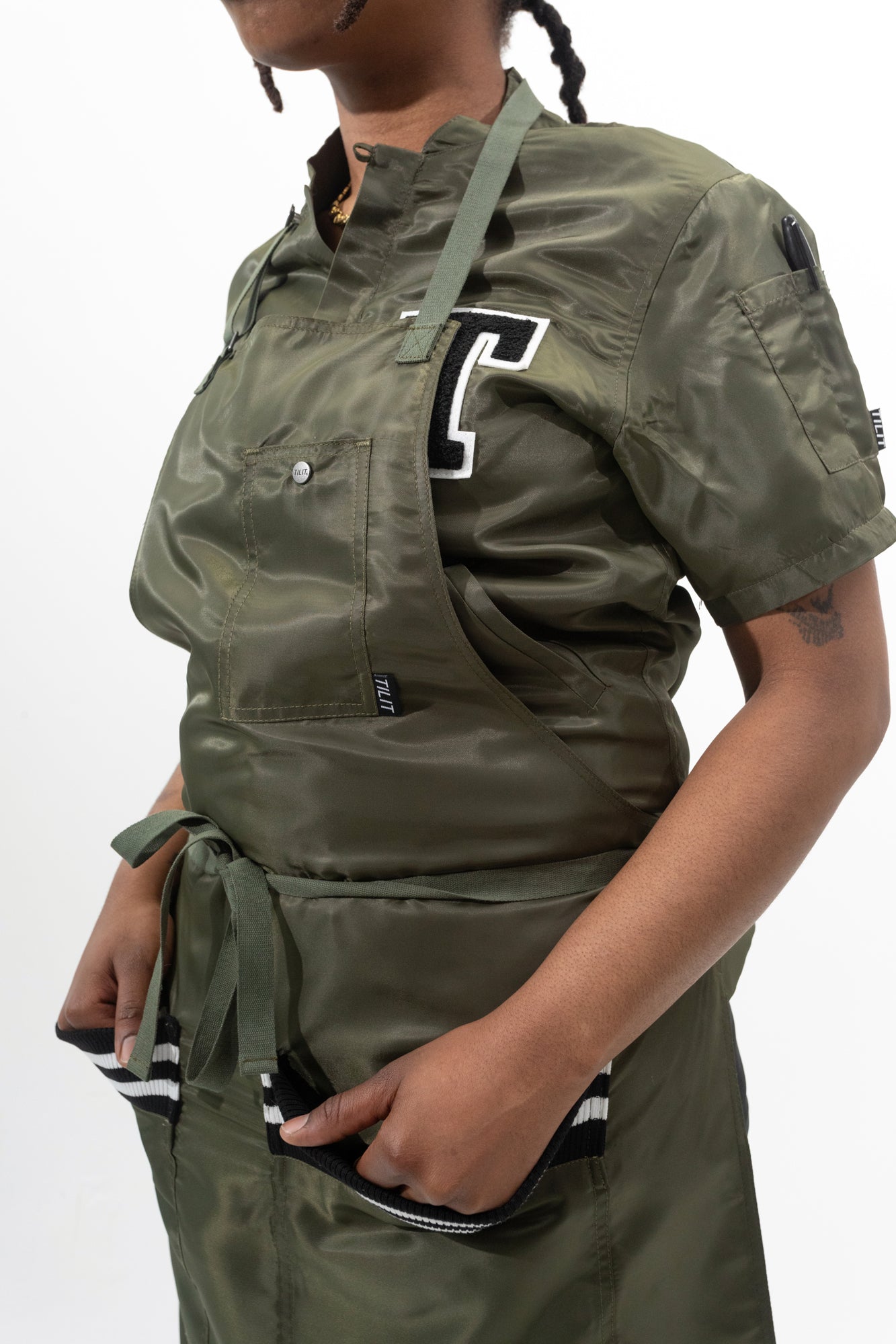 Cooking Is Sport Flight Apron | Unisex Bomber Apron | TILIT