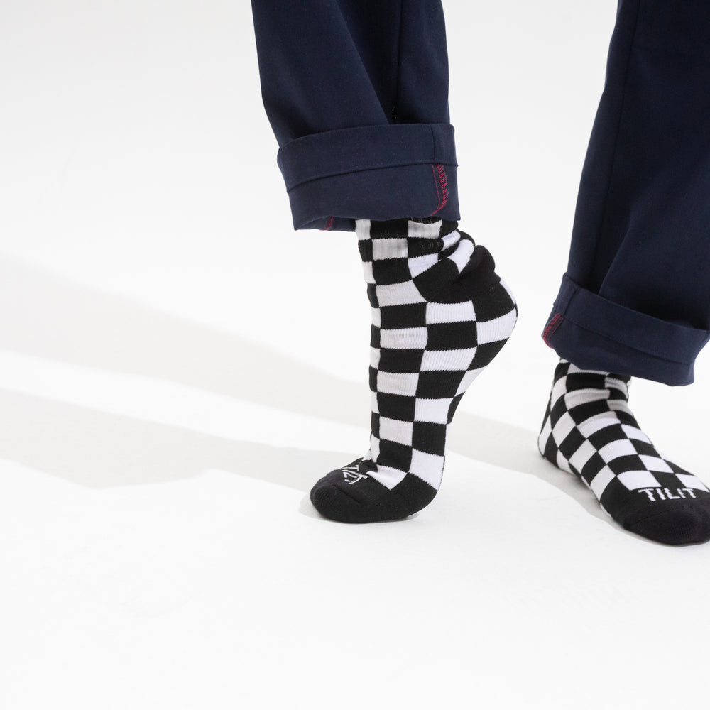 TILIT Checkered Socks | Hospitality Workwear & Uniforms