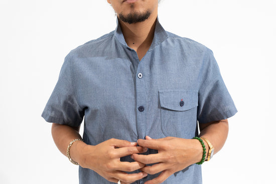 Load image into Gallery viewer, chambray work shirt
