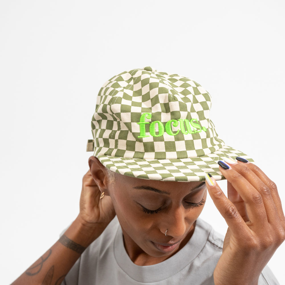 
                  
                    Checkered Focus Chef's Hat
                  
                
