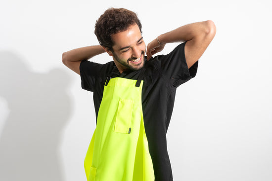 inked neon chef aprons for sale