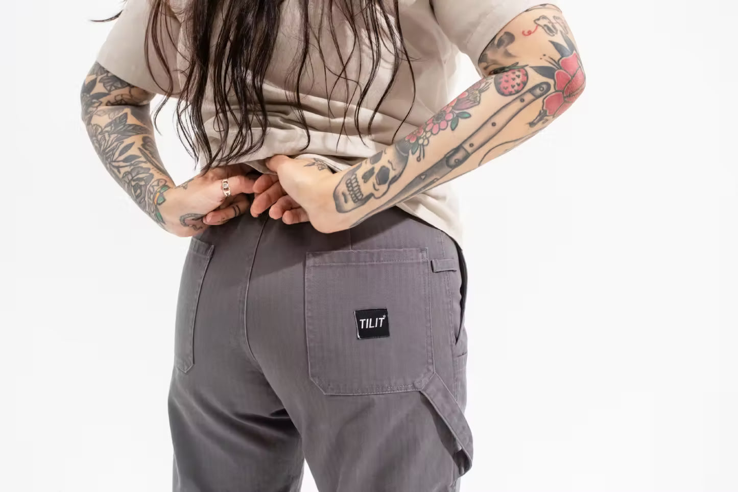 Gray Sunday Pants