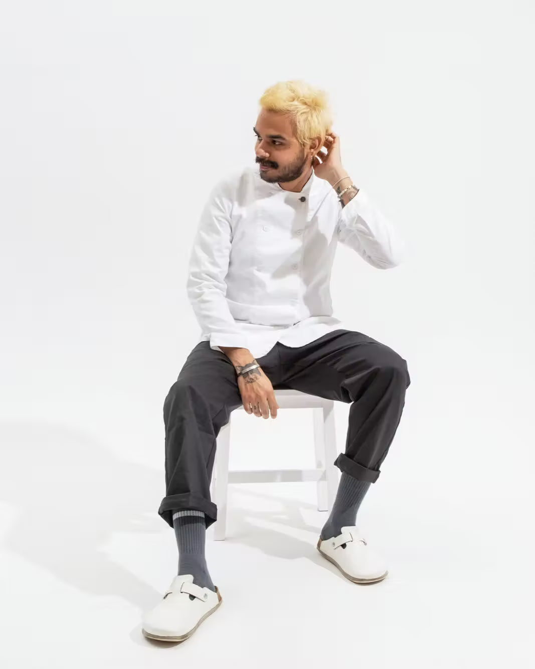 Long Sleeved Men's Chef Coat