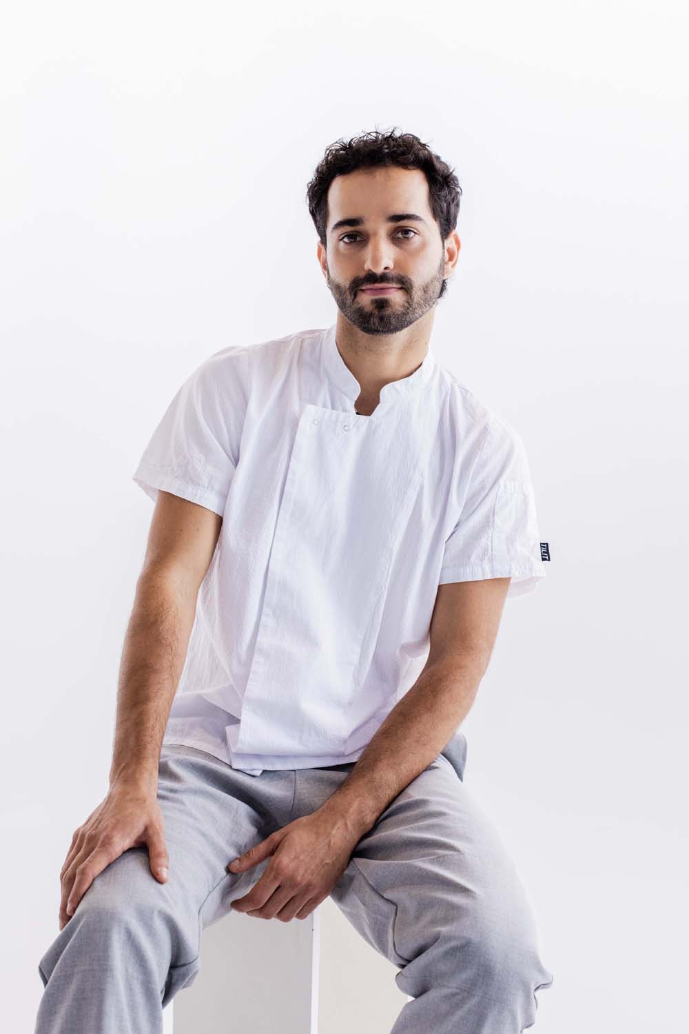 Seersucker Supply Chef Coat for Men
