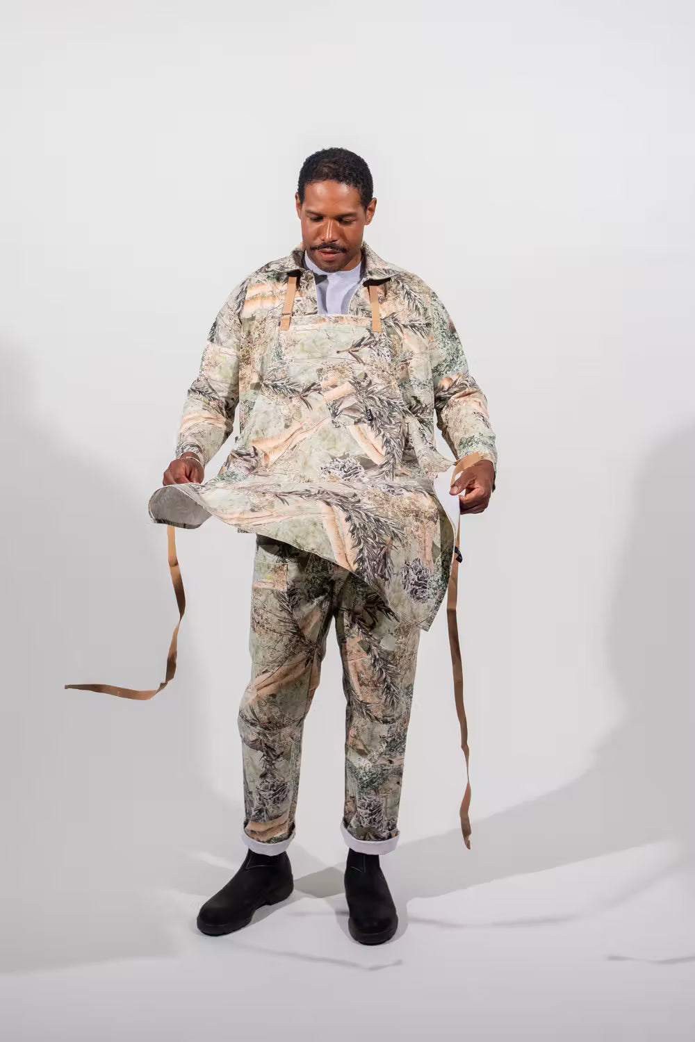 "Harvest" Brooklyn Camo Print Apron
