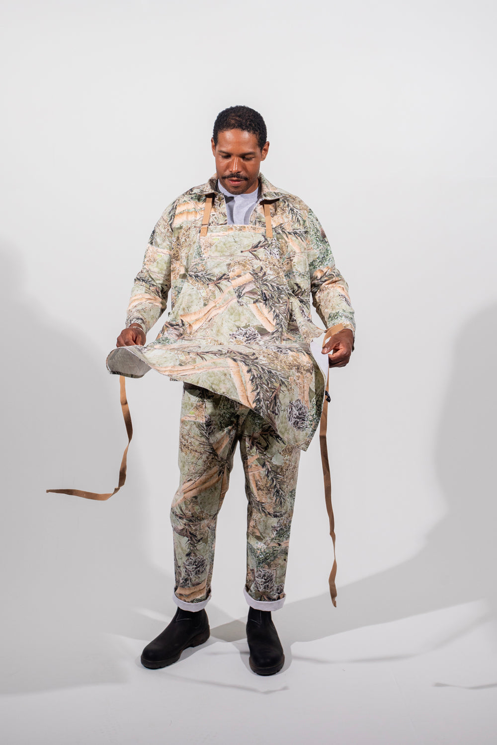 "Harvest" Brooklyn Camo Print Apron