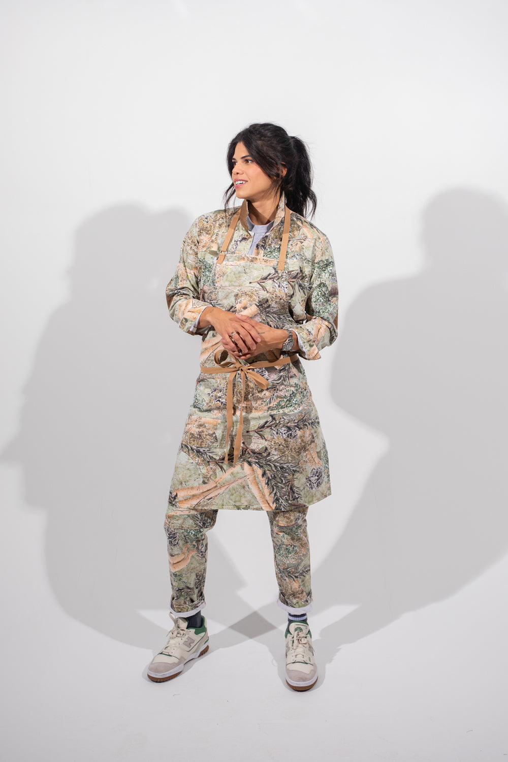 "Harvest" Brooklyn Camo Print Apron