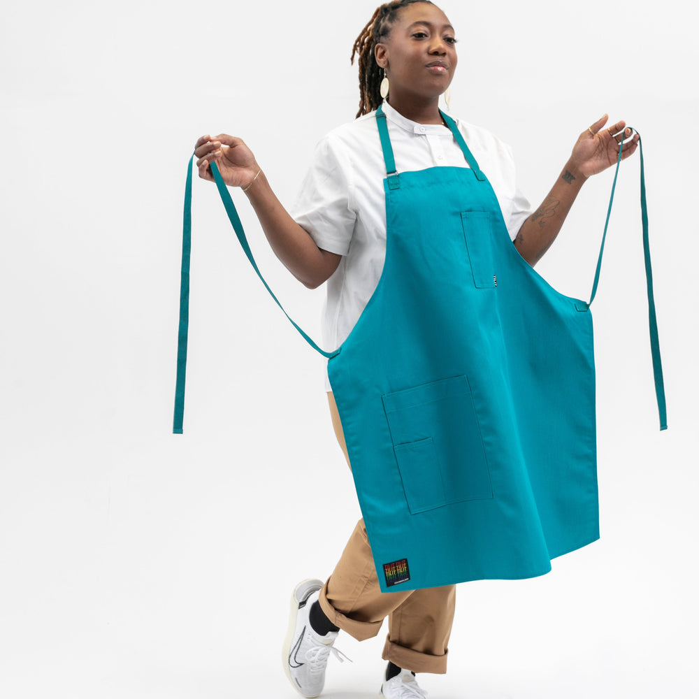 TILIT ColorSplash Apron in Teal