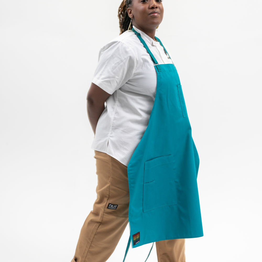 TILIT ColorSplash Apron in Teal
