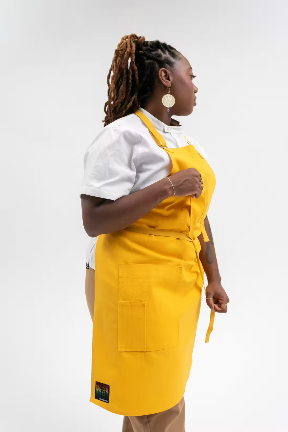 ColorSplash Apron of the Month - Butter Yellow